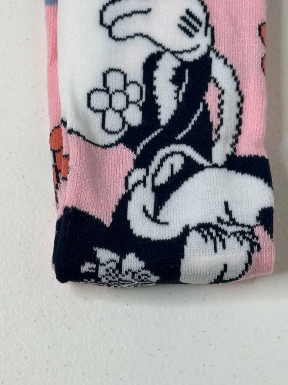 Disney Minnie Mouse Hula Hula Crew Socks NWT